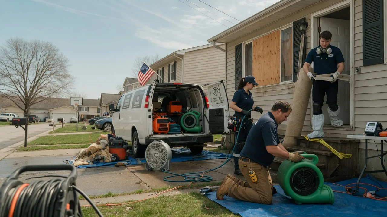 Water Damage Restoration in Quantico, MD near me